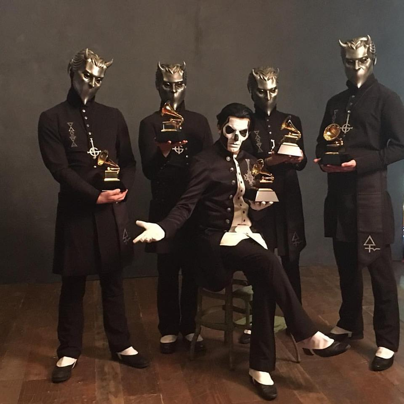 Illustration for article titled Grammy 2016: A svéd Ghost dala, a Cirice lett év metálzenei produkciója
